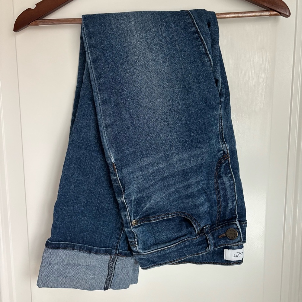 {LOFT} Straight Blue Jeans